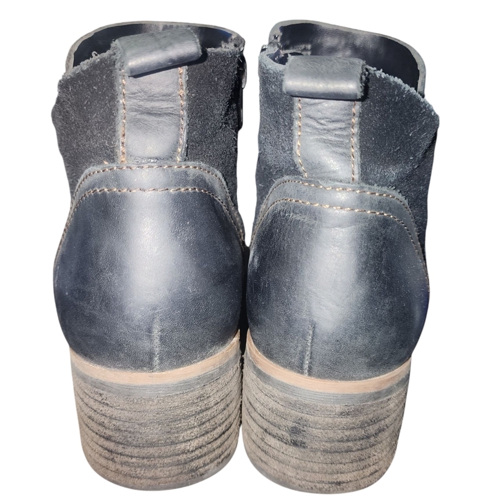 Kork-Ease Leather & Suede Ankle Boots, Women's 6.5​ - Picture 5 of 9